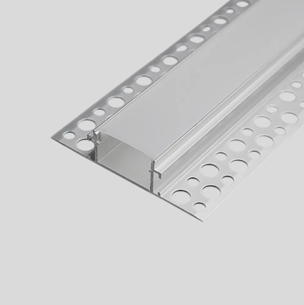 Профиль встраиваемый в гипсокартон с экраном Sense LPK-1462-2500 Anod