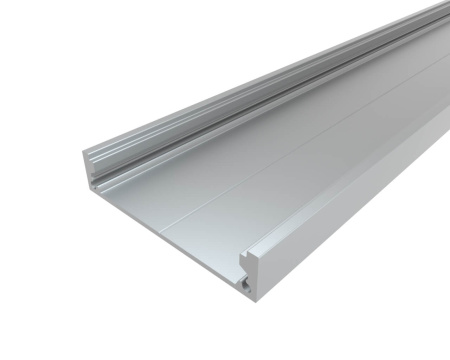 Накладной алюминиевый профиль 10*50*2000