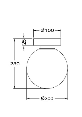 Настенный светильник Maytoni Basic form MOD321WL-01B1