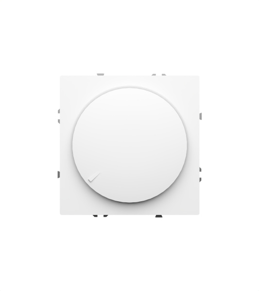 Терморегулятор электронный Voltum S70 с индикацией и датчиком, для теплого пола, (белый глянцевый) VLS070101