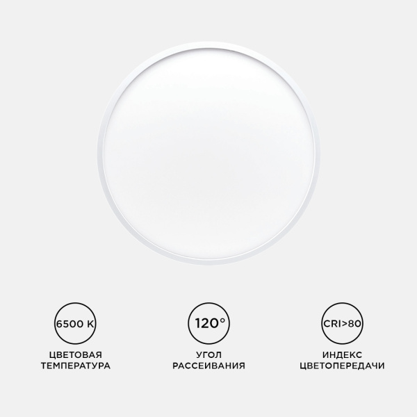 Настенно-потолочный светодиодный светильник Apeyron Spin 18-131