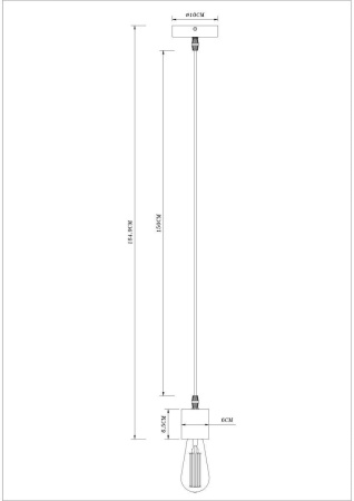 Подвесной светильник Arte Lamp Mark A7048SP-1BK