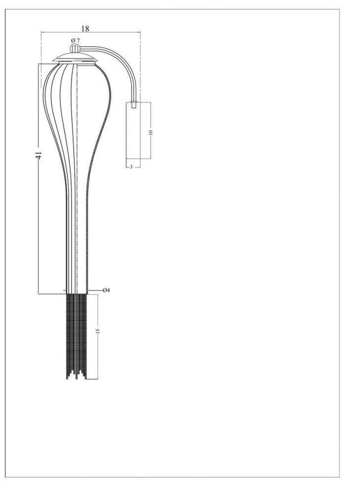 Бра Arte Lamp Waterfall A1577AP-1CC — изображение 2