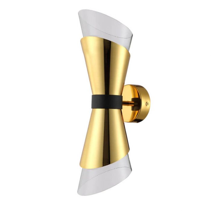 Бра Crystal Lux Gris AP2 Gold — изображение 4