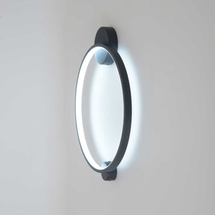Бра Crystal Lux REAL AP18W LED BLACK — изображение 2