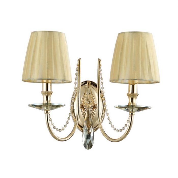 Бра Crystal Lux Victoria AP2 Gold/Amber — изображение 5