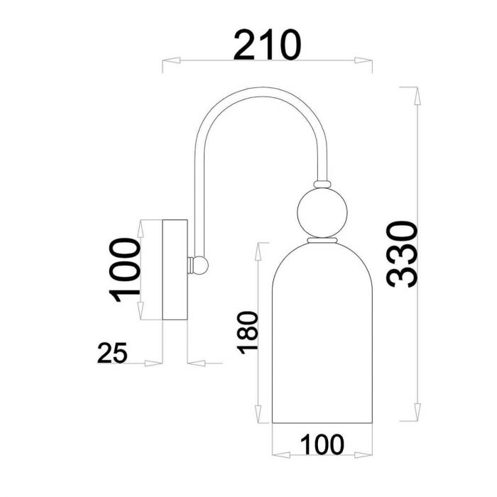 Бра Escada ODE 686/1A Chrome — изображение 2