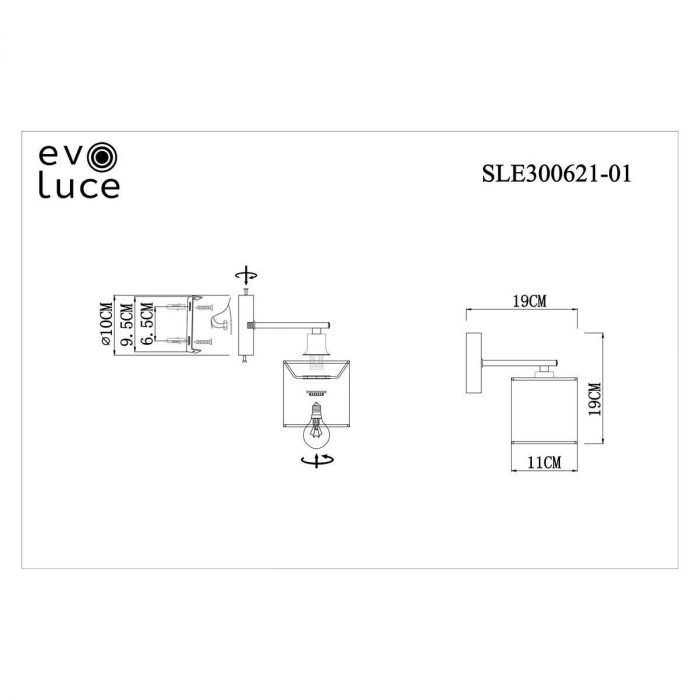 Бра Evoluce Essenza SLE300621-01 — изображение 2