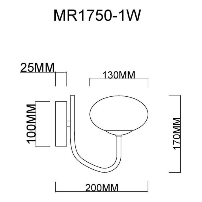 Бра MyFar Scott MR1750-1W — изображение 2
