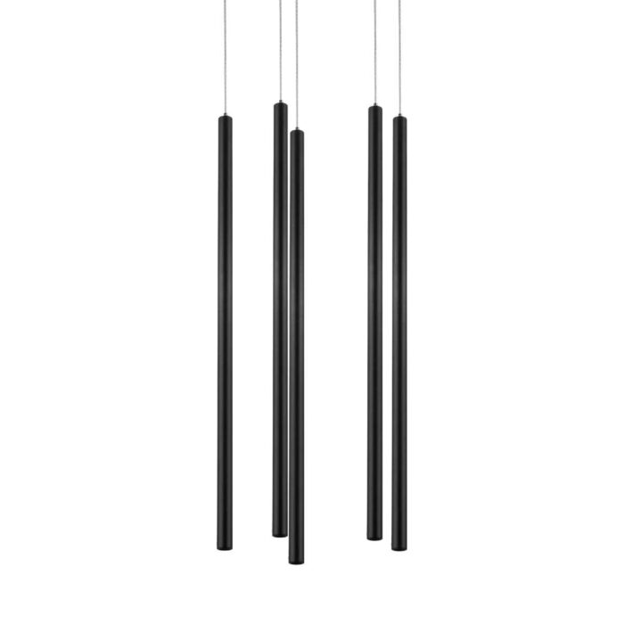 L5T747337 Люстра TUBO LED 25W 1500LM 25G ЧЕРНЫЙ 3000K — изображение 6
