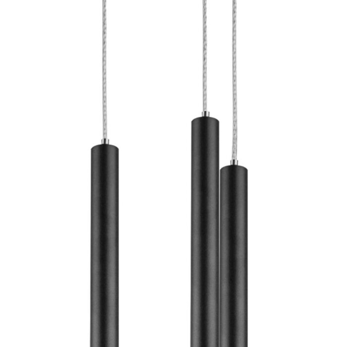 L5T747447 Люстра TUBO LED 25W 1600LM 25G ЧЕРНЫЙ 4000K — изображение 3