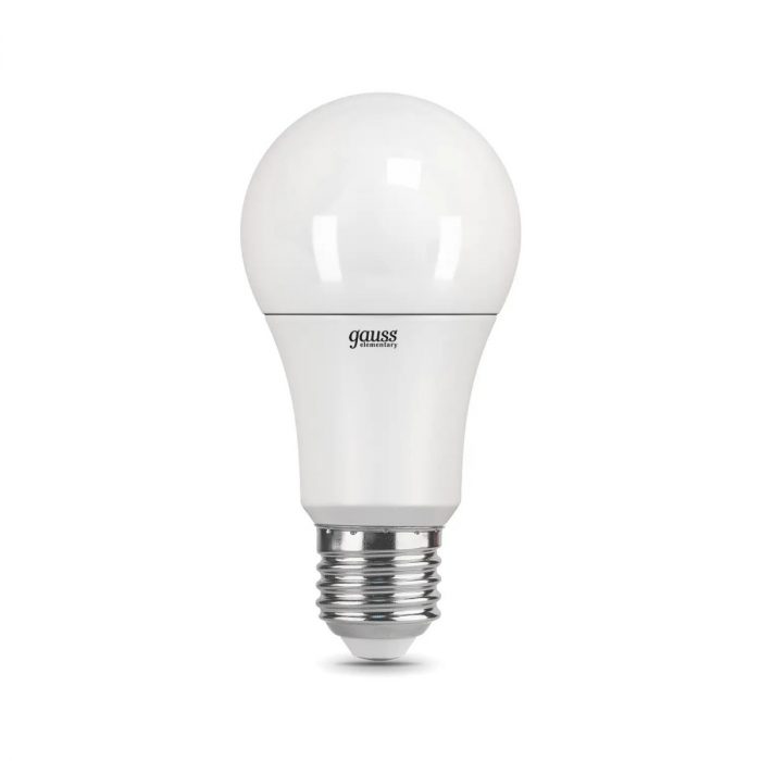 Лампа cветодиодная Gauss E27 12W 3000K матовая 23212P — изображение 2