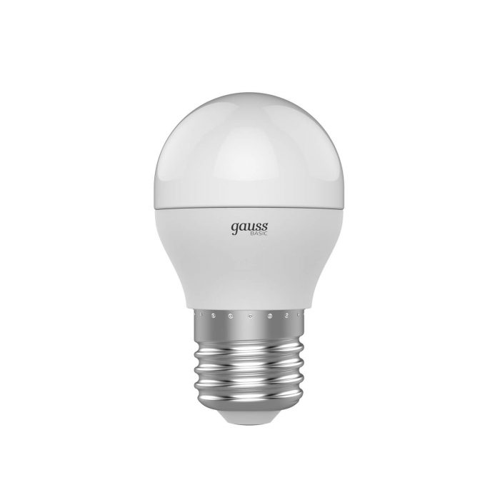 Лампа светодиодная Gauss E27 7,5W 3000К матовая 1053218 — изображение 3
