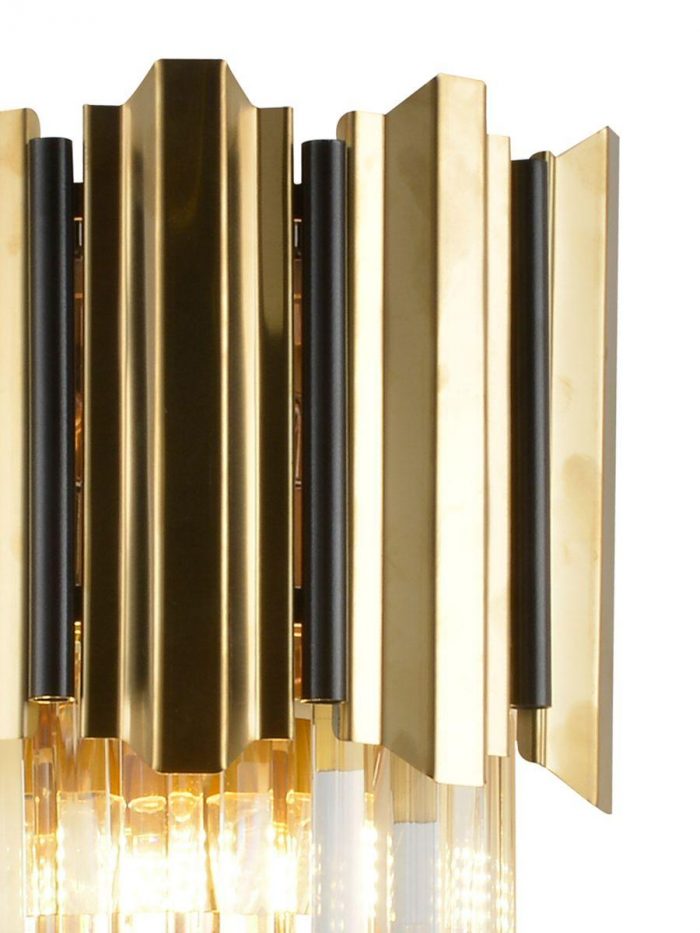 Настенный светильник Natali Kovaltseva Delta II 81449/2W Gold — изображение 3