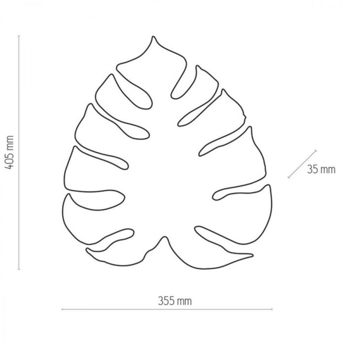 Настенный светильник TK Lighting 1353 Monstera Black — изображение 2