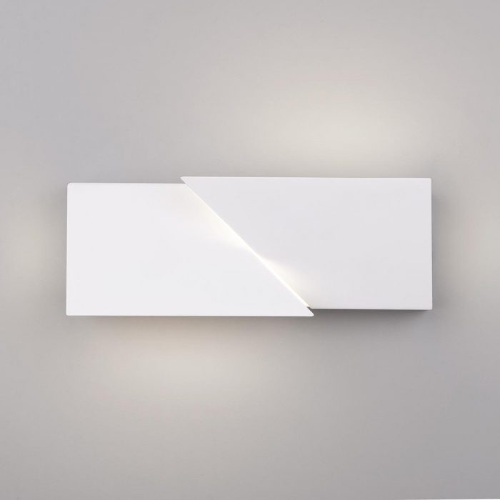 Настенный светодиодный светильник Elektrostandard Snip 40106/LED белый a055427 — изображение 3