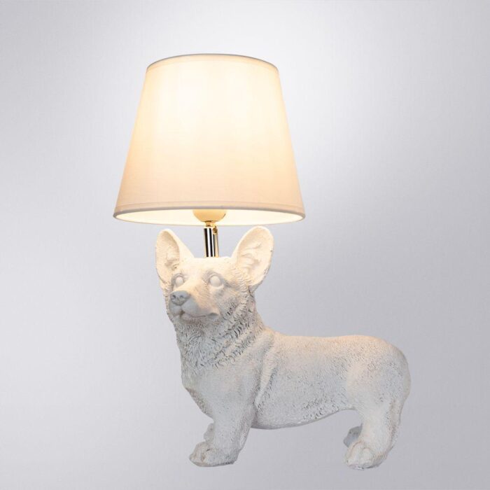 Настольная лампа Arte Lamp Schedar A4008LT-1WH — изображение 4