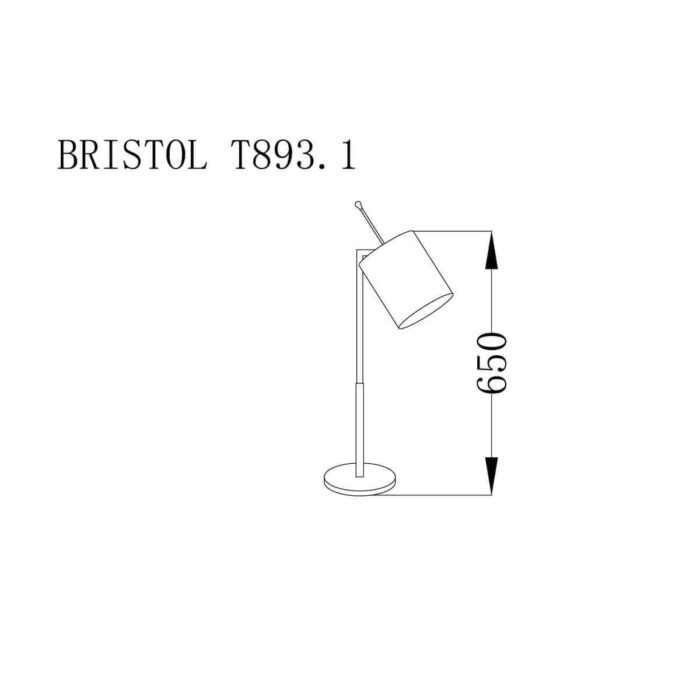 Настольная лампа Lucia Tucci Bristol T893.1 — изображение 2