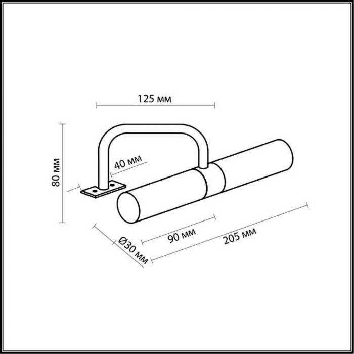 Подсветка для зеркал Odeon Light Drops Izar 2445/2 — изображение 2
