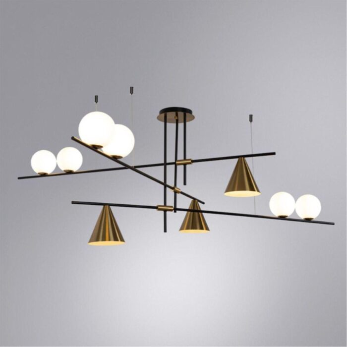 Подвесная люстра Arte Lamp Jacob A7029PL-9BK — изображение 5
