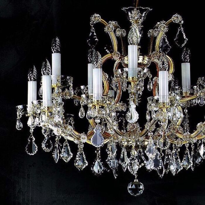 Подвесная люстра Artglass Maria Terezia 14 Vachtle CE — изображение 4
