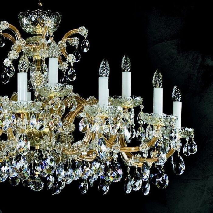 Подвесная люстра Artglass Maria Terezia 17 Vachtle CE — изображение 3