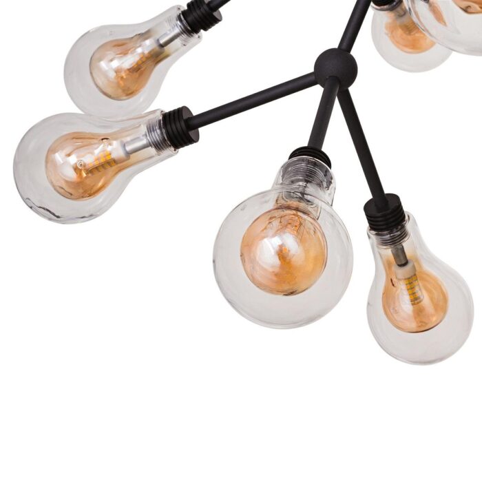 Подвесная люстра Gerhort G61146/18BK CL — изображение 3