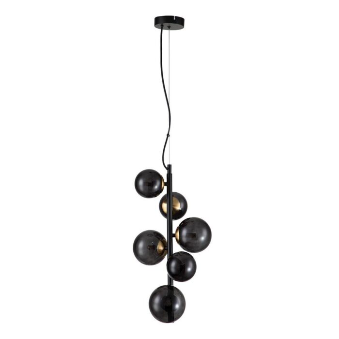 Подвесная люстра Indigo Molecola 11018/6P Black V000197 — изображение 2
