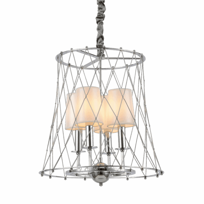 Подвесная люстра Lumina Deco Berton LDP 8013-4 CHR — изображение 2