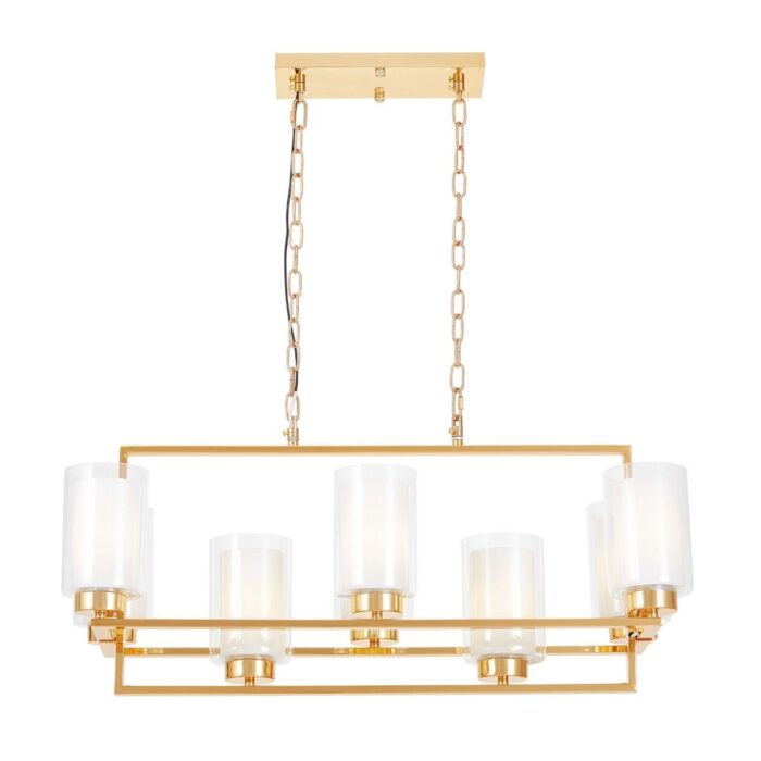 Подвесная люстра Lumina Deco Lino LDP 1239-8 F.GD — изображение 6
