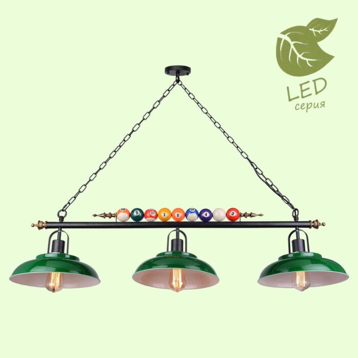 Подвесная люстра Lussole Loft Badger GRLSP-9542 — изображение 3