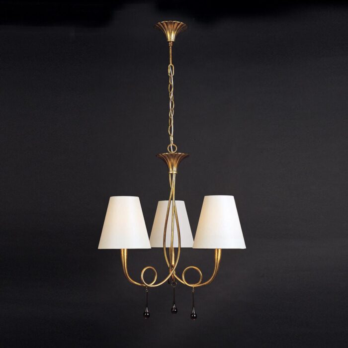 Подвесная люстра Mantra Paola Painted Gold 3542 — изображение 2