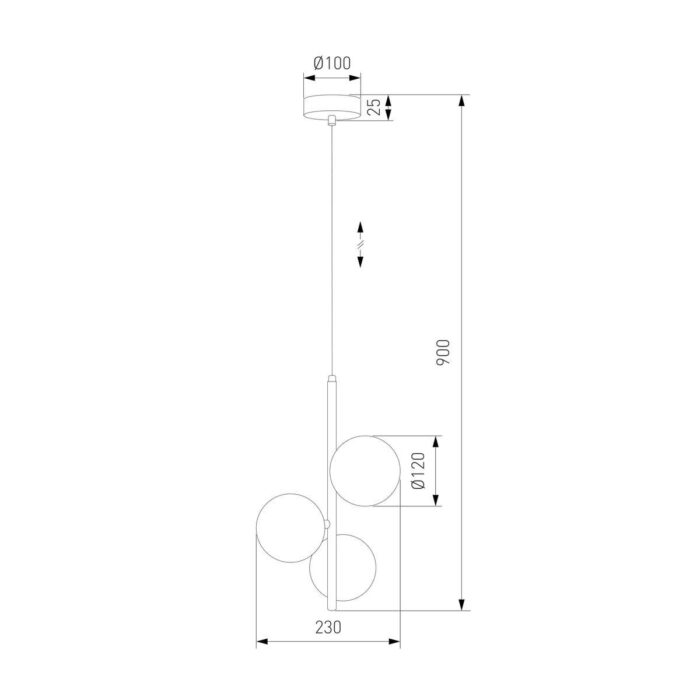 Подвесная люстра TK Lighting 5767 Estera — изображение 2