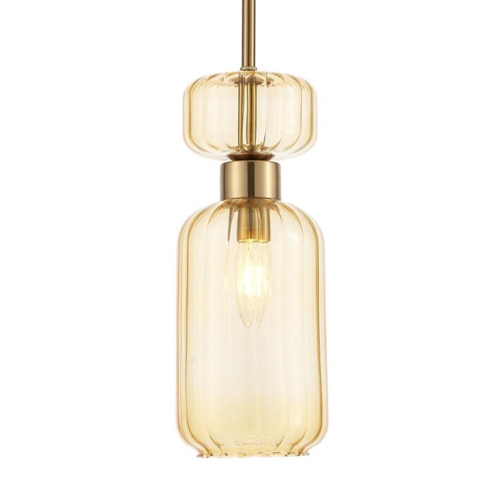 Подвесной светильник Escada Gloss 1141/1S Amber — изображение 4