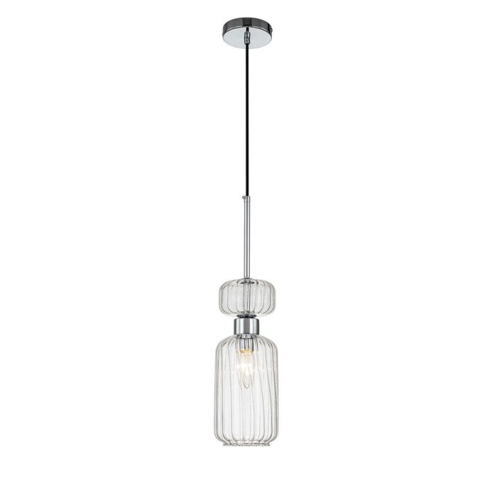 Подвесной светильник Escada Gloss 1141/1S Chrome/Clear — изображение 4