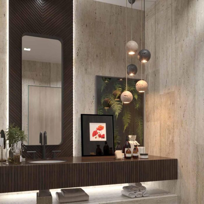 Подвесной светильник Odeon Light Hightech Travertino 6625/1L — изображение 5