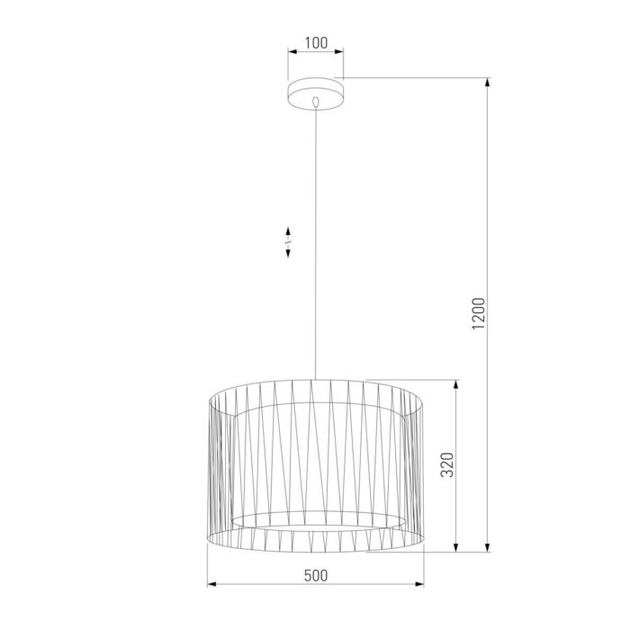 Подвесной светильник TK Lighting 1655 Harmony Black — изображение 2
