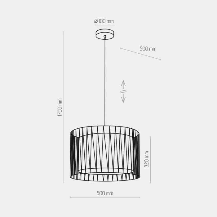 Подвесной светильник TK Lighting 1655 Harmony Black — изображение 3