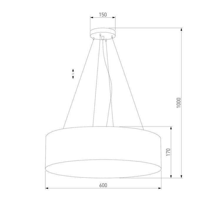 Подвесной светильник TK Lighting 4247 Rondo Black — изображение 2