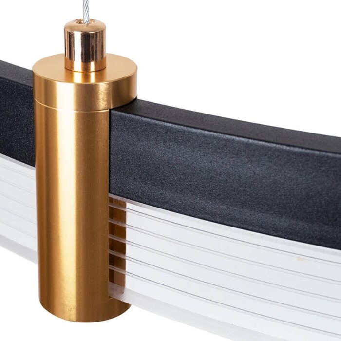 Подвесной светодиодный светильник Arte Lamp Mercury A2184SP-1BK — изображение 4