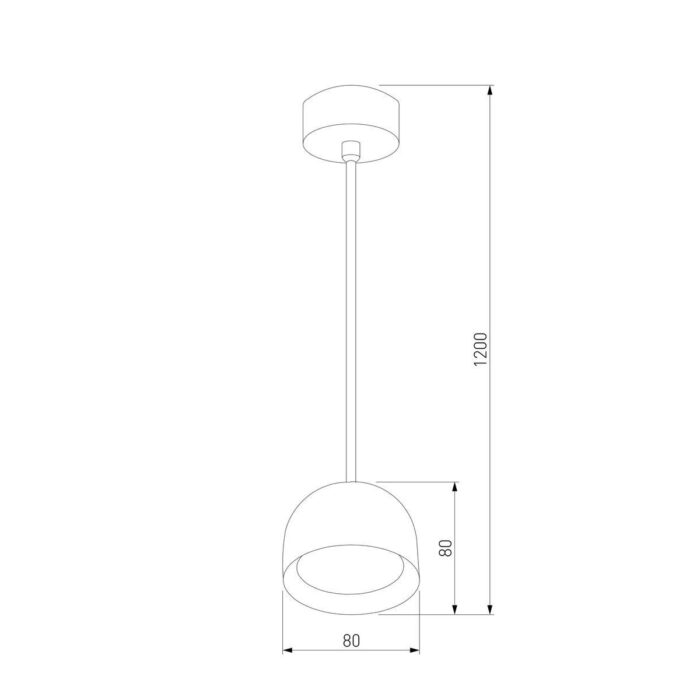 Подвесной светодиодный светильник Elektrostandard Uno 50261 LED a065705 — изображение 2