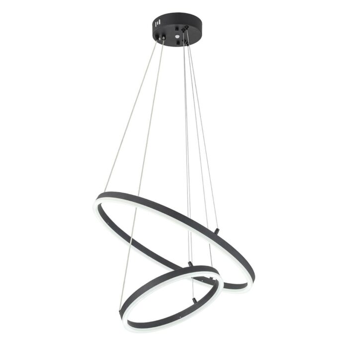 Подвесной светодиодный светильник Escada Void 10254/2LED Black APP — изображение 3