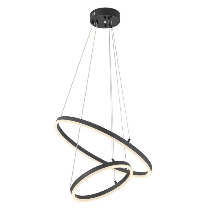 Подвесной светодиодный светильник Escada Void 10254/2LED Black APP — изображение 4
