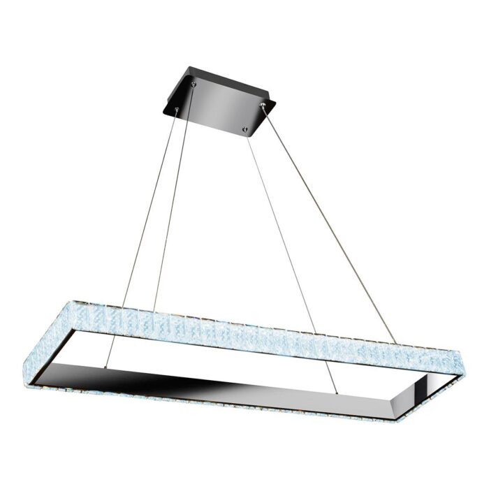 Подвесной светодиодный светильник iLedex Crystal ice MD7212-40B CR — изображение 4