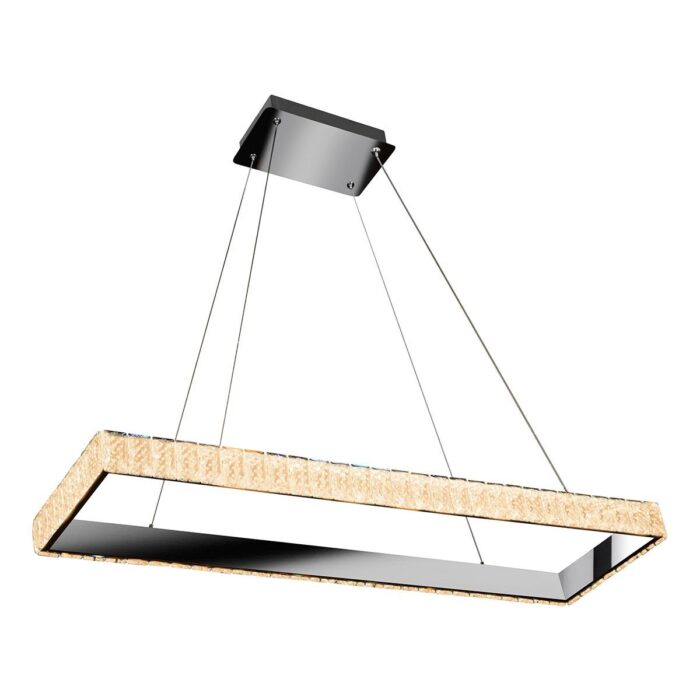 Подвесной светодиодный светильник iLedex Crystal ice MD7212-40B CR — изображение 5