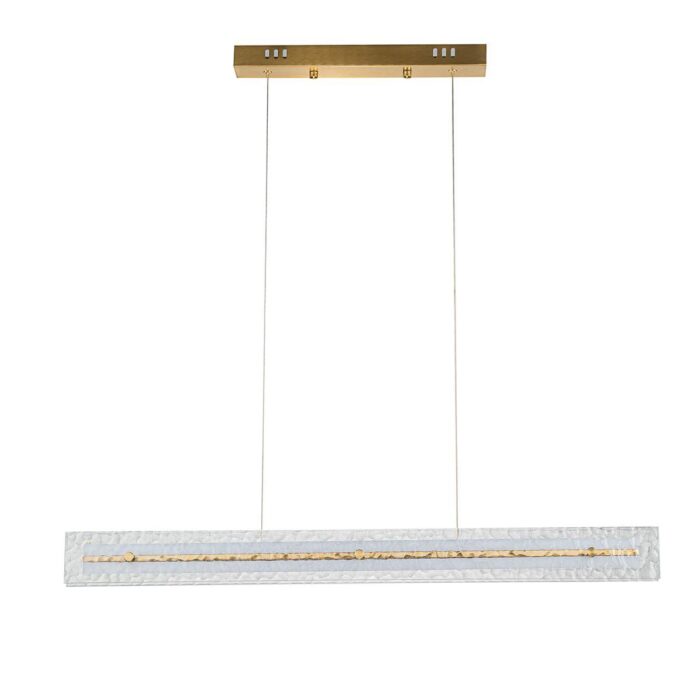 Подвесной светодиодный светильник Indigo Dualita 14018/1PL Brass V000088L — изображение 4