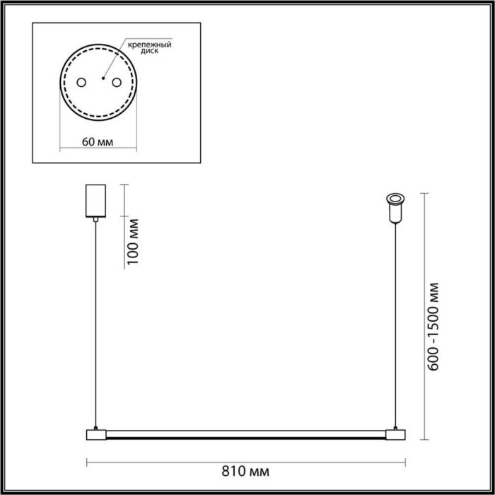 Подвесной светодиодный светильник Odeon Light Hightech Fillini 4335/9L — изображение 5