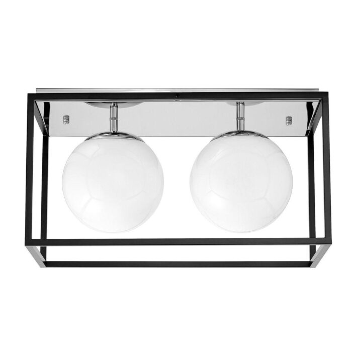 Потолочная люстра Lumina Deco Maldini LDC 8060-2 CHR+BK — изображение 5
