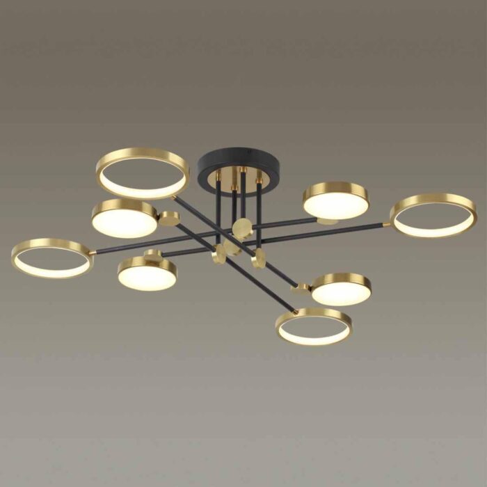 Потолочная светодиодная люстра Odeon Light Midcent Denzel 4320/75CL — изображение 2