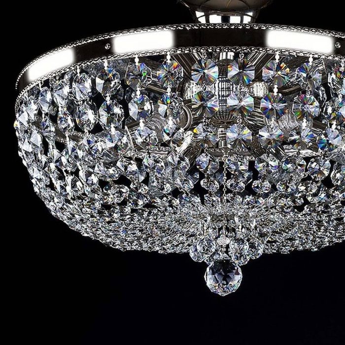 Потолочный светильник Artglass Gerta Dia 450 Nickel CE — изображение 4